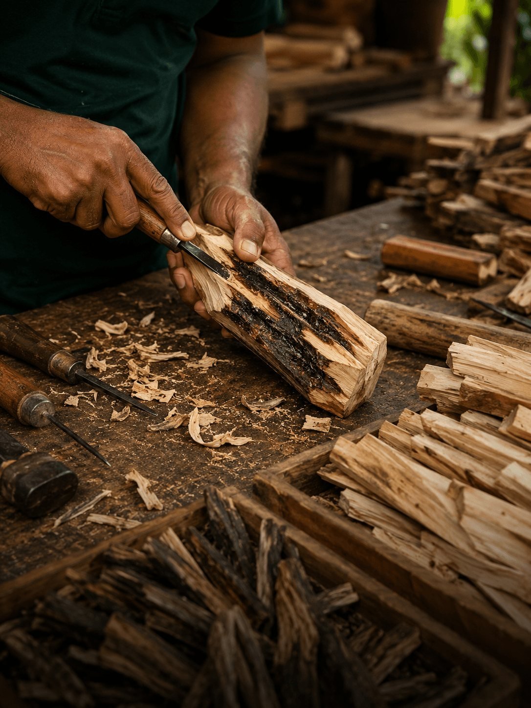 Agarwood Processing
